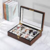 Atelier Large-Capacity Wooden Watch Vault