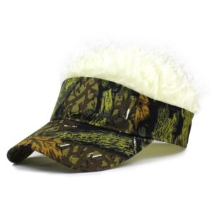 Camouflage Curved-Brim Baseball Cap