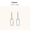 Eternité Double-Halo Moissanite Earrings