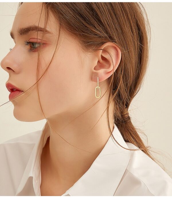 Eternité Double-Halo Moissanite Earrings