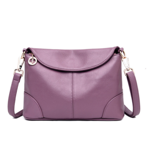 Classic Leather Crossbody Bag