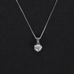 Celestia Moissanite Pendant Necklace