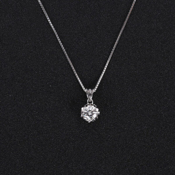 Celestia Moissanite Pendant Necklace