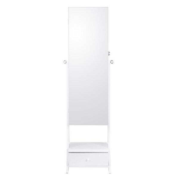 Grand Lumière Lockable LED Jewelry Armoire