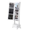 Grand Lumière Lockable LED Jewelry Armoire