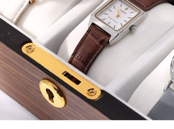 Atelier Large-Capacity Wooden Watch Vault